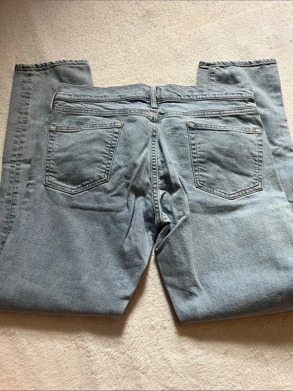 J. Crew Men's Light Wash Relaxed Jeans